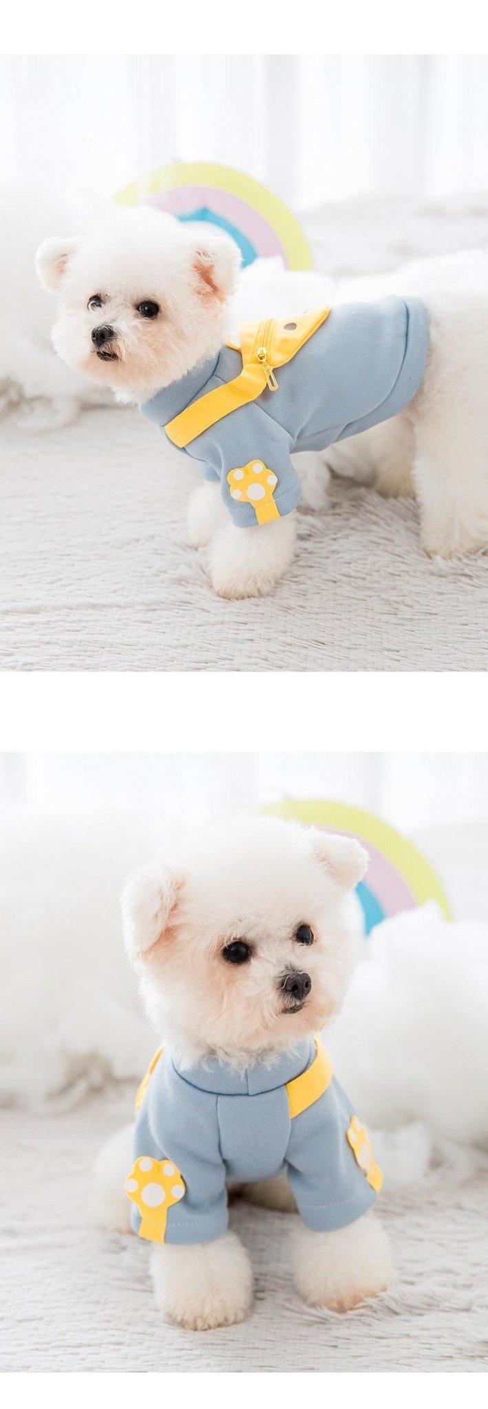 Cuddly Cartoon Pet Sweater Backpack-4